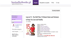 Desktop Screenshot of bestsellerbooks.pl